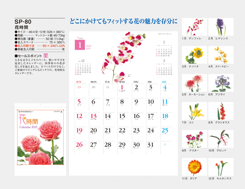 NO.654（SP-80）　花時間