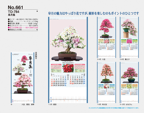 NO.661（TD-784）　皐月集